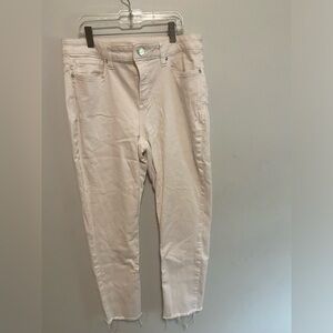 Lauren Conrad white jeans size 12